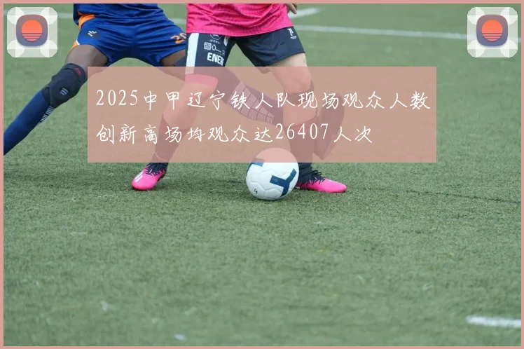 2025中甲辽宁铁人队现场观众人数创新高场均观众达26407人次